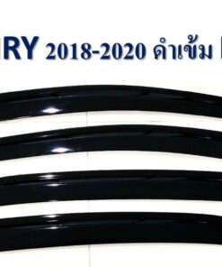 กันสาด Toyota Camry ปี 2018-2021 สีดำ งาน Rich