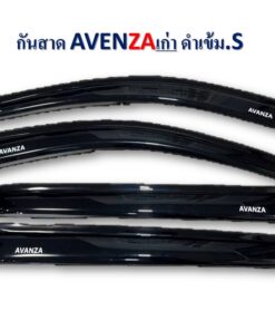 กันสาด Toyota Avenza ปี 2003-2011 สีดำ งาน S