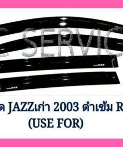 กันสาดHonda Jass 2003-2007 สีดำเข้ม งาน Rich