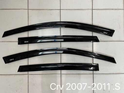 กันสาดHonda CRV 2007-2011 สีดำเข้ม งาน S