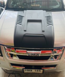 สคูปฝากระโปรง ISUZU D-MAX 2003-2015 สีดำด้าน