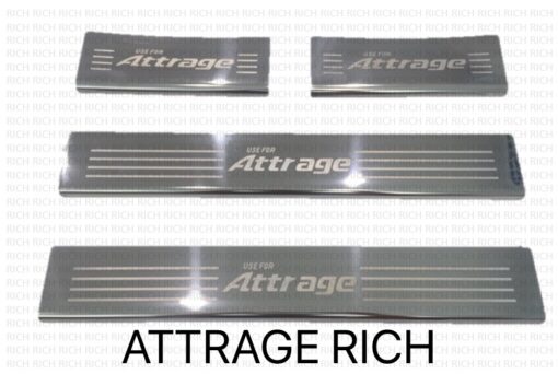 ชายบันได Mitsubishi Attrage โครเมี่ยม งาน Rich